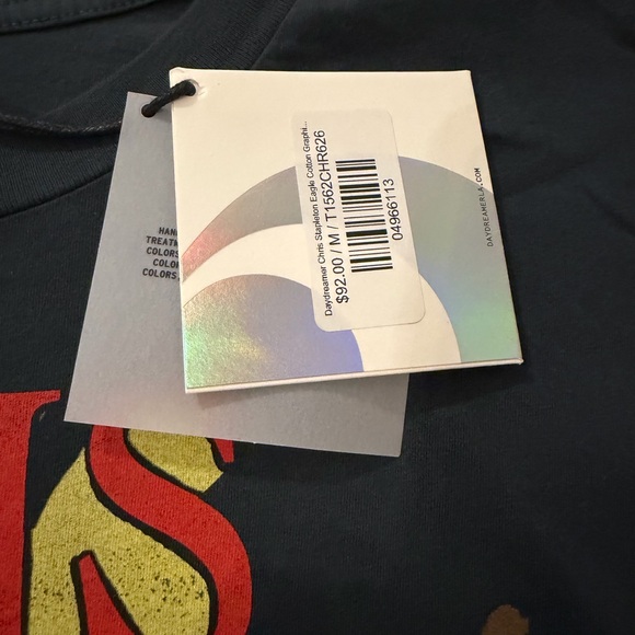 ⭐ Daydreamer Chris Stapleton Eagle Graphic Tee Black Size Medium NEW - Picture 3 of 5